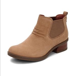 Dansko brown booties.